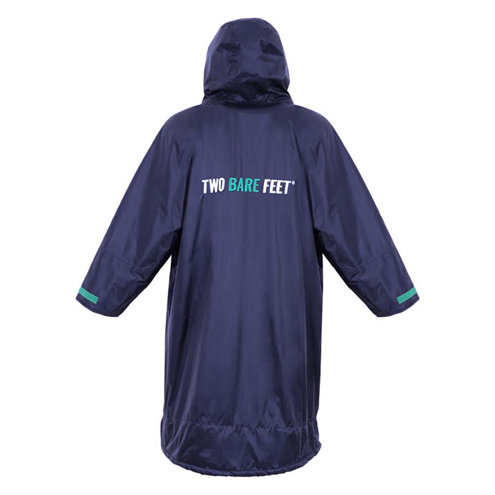 Two Bare Feet Kids Weatherproof Changing Robe & Changing Mat - Navy / Teal Extra Image 1